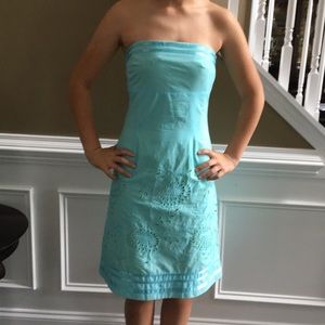 EXPRESS Sleeves summer dress! Refreshing colors!